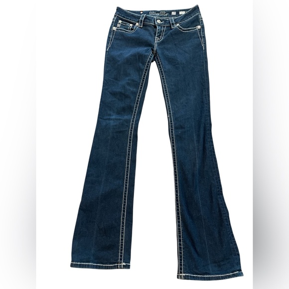 Miss Me Dark Blue Jeans - Picture 5 of 8